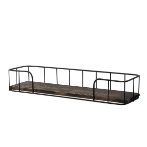 Raft maro/negru din metal 60 cm Syringa The Home Collection