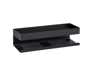 Raft pentru baie din metal negru 30 cm Genova Wenko