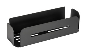 Raft pentru baie din metal negru Bivio Wenko