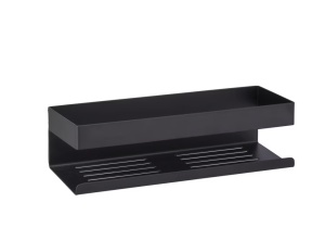 Raft pentru baie negru din metal 30 cm Genova Wenko