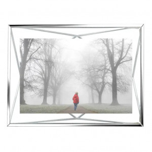 Rama foto argintie din metal 15x20 cm Prisma Umbra