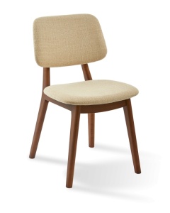 Scaun dining bej din textil Soft Happy Days Pols Potten