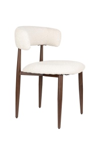 Scaun dining bej din textil Stanley Quiet Object