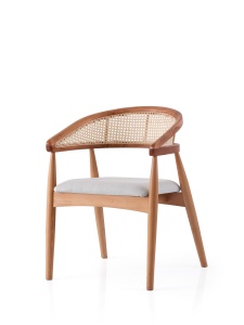 Scaun dining maro din lemn Atlas The Home Collection