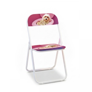 Scaun dining pliabil multicolor din metal BFF Seletti