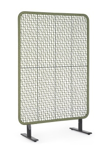 Separator camera verde din metal 120x180 cm Babilo Bizzotto