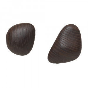 Set 2 cuiere maro din lemn Cairn Ferm Living