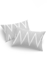Set 2 fete de perna gri din fibre 50x70 cm Olivia The Home Collection