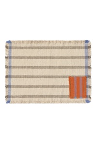 Set 2 protectii de masa din bumbac multicolor 38x54 cm Handloom Soil Lorena Canals