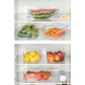 Set 3 recipiente transparente din plastic Akkrsk The Home Collection