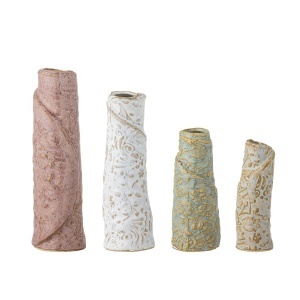 Set 4 vaze multicolore din ceramica Temple Bloomingville