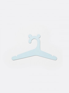 Set 5 umerase albastre pentru copii Hanger Light Blue Ferm Living
