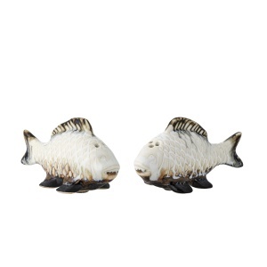 Set solnita si pipernita multicolor din Ceramica Chase Creative Collection