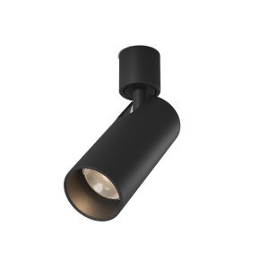 Spot negru din metal Focus Holity Maytoni