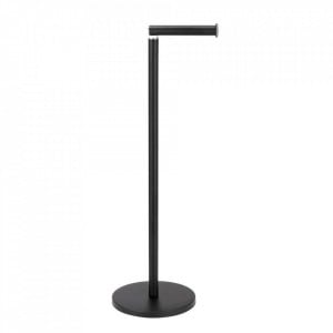 Suport hartie igienica din metal negru Rodco Wenko