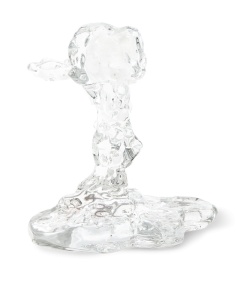 Suport lumanare transparent din sticla 14 cm Drip Pols Potten