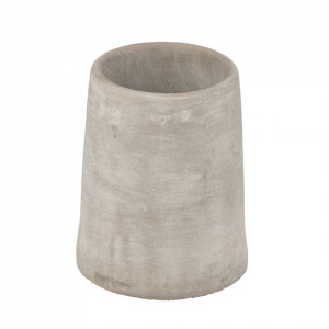 Suport pentru periuta de dinti gri din ciment 7 cm Villena Wenko