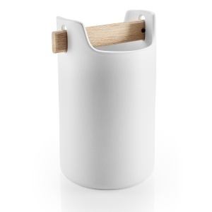 Suport pentru ustensile bucatarie alb din ceramica Sall Eva Solo