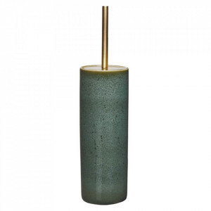 Suport perie toaleta verde din ceramica Ugo Aquanova