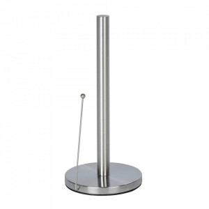 Suport servetele de bucatarie argintiu din metal Clayton Matt Wenko