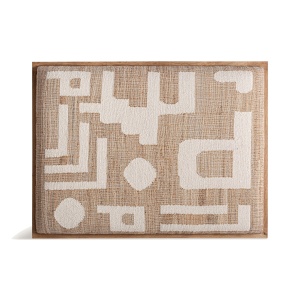 Tablie pat bej din textil 160 cm Refford Vical Home