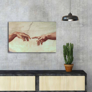 Tablou multicolor din fibre naturale 45x70 cm Melvyn The Home Collection