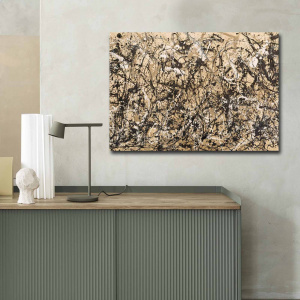 Tablou multicolor din fibre naturale 70x100 cm Basil The Home Collection