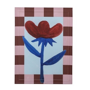 Tablou multicolor din lemn 40x53 cm Vinia Bloomingville