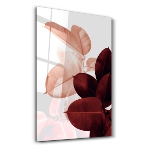 Tablou multicolor din sticla 46x72 cm OGLS-4075 The Home Collection