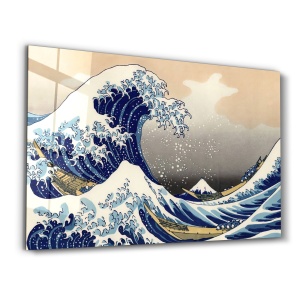 Tablou multicolor din sticla 70x110 cm CAM-3097 The Home Collection