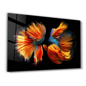 Tablou multicolor din sticla 70x110 cm SPR-1405 The Home Collection