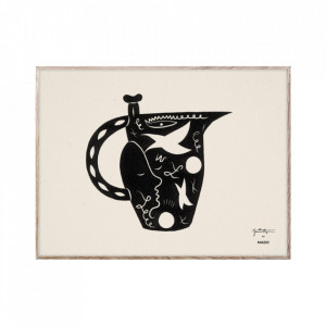 Tablou negru/alb cu rama din lemn 30x40 cm Jarkatan Paper Collective