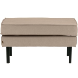 Taburet pentru picioare kaki din catifea 54x84 cm Rodeo Woood