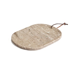 Tava bej din marmura 23x30 cm Nolvet Kave Home