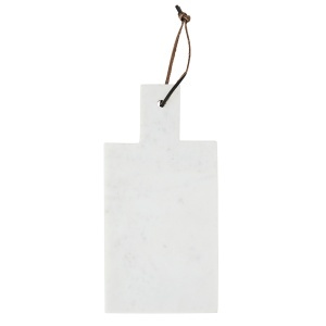 Tocator dreptunghiular alb din marmura 15x30 cm Thea Madam Stoltz