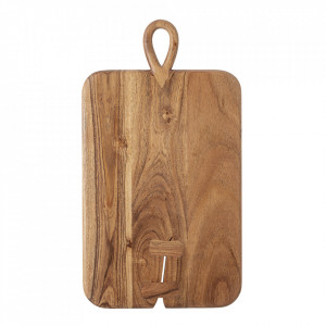 Tocator dreptunghiular maro din lemn de salcam 25x37 cm Joanne Bloomingville