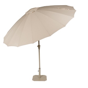 Umbrela soare maro din metal Sunbrella Sunshine Zuiver