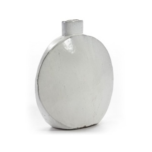 Vaza alba din ceramica 43 cm Vario Thai Natura