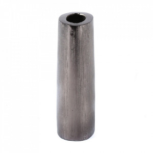 Vaza argintie din aluminiu 25 cm Soama Zago