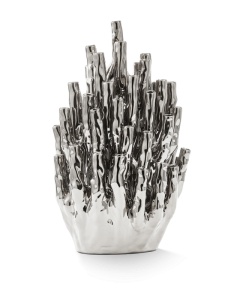 Vaza argintie din ceramica 60 cm Coral Pols Potten