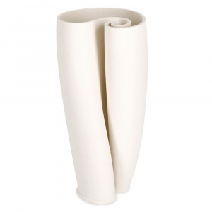 Vaza bej din ceramica 27 cm Maeli Bizzotto