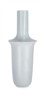 Vaza decorativa albastra din ceramica 51 cm Isao Bizzotto