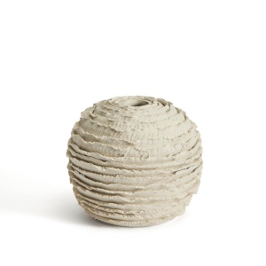 Vaza decorativa bej din ceramica 16 cm Evania Kave Home