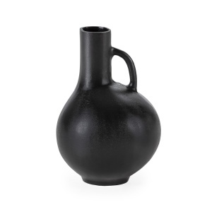 Vaza decorativa din metal maro bronz 33 cm Alum Thai Natura