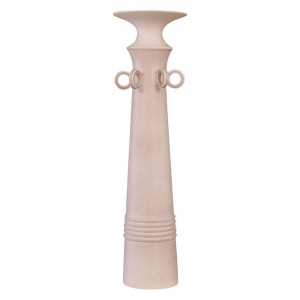 Vaza decorativa roz deschis din ceramica 55 cm Datoga Versmissen