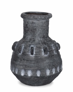 Vaza gri din piatra 50 cm Bucchero Bizzotto