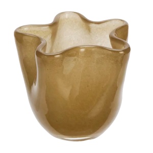 Vaza maro din sticla 9 cm Calliope Madam Stoltz