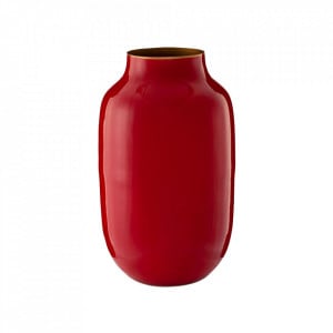 Vaza rosie din metal 30 cm Tessa Pip Studio