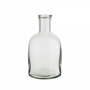Vaza transparenta din sticla 16 cm Freda Madam Stoltz