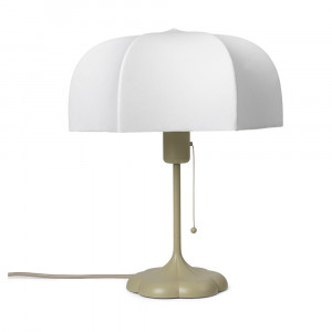 Veioza alba/crem din metal 42 cm Poem Ferm Living